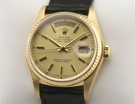 rolex day date gelbgold gebraucht|used rolex day date watches.